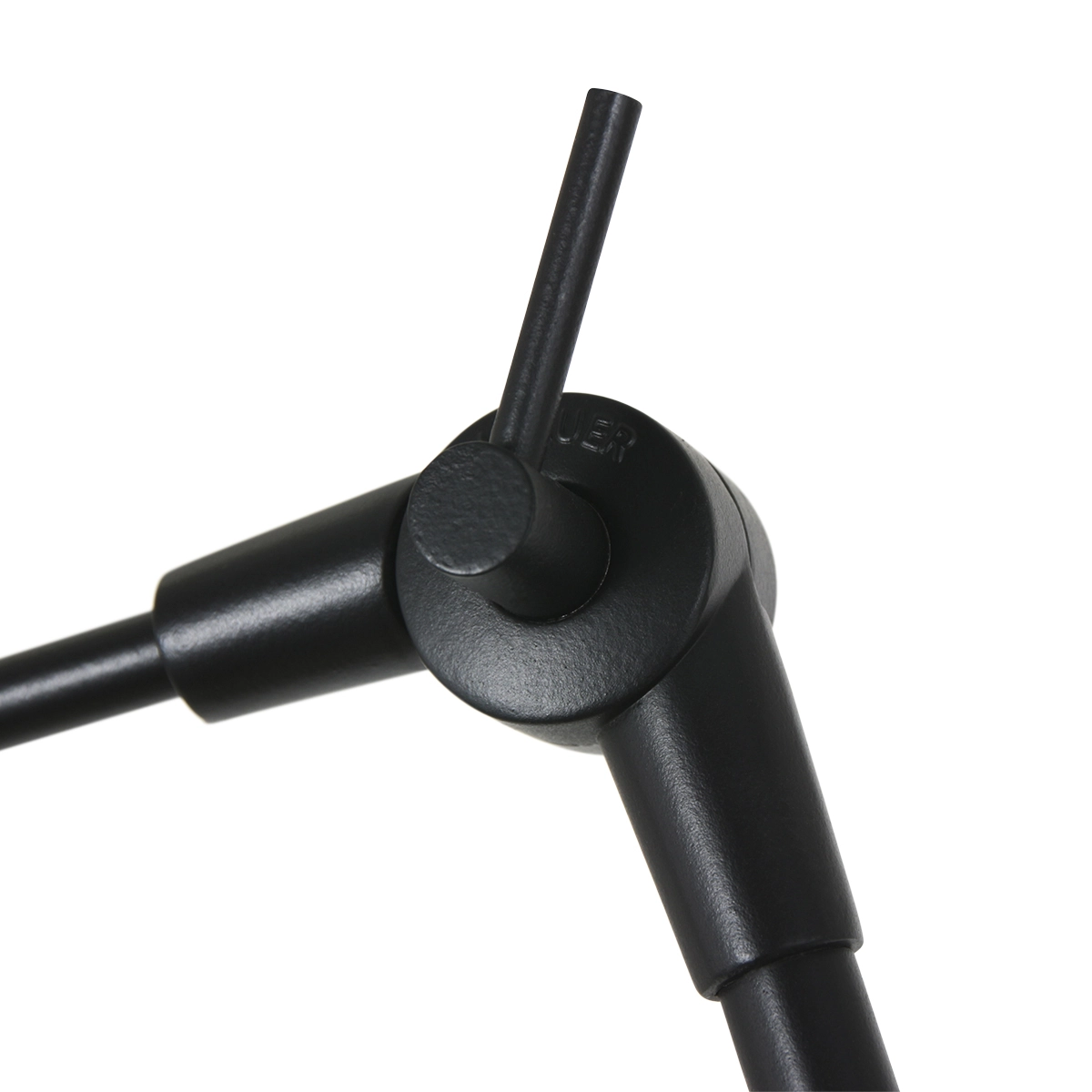 Wall Reading Lamp Prestige Chic black with 30cm taupe velvet shade Steinhauer 8712746145922