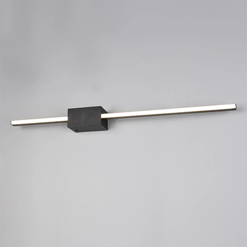 Modern wall lamp Cassino black 70.5cm Trio 4017807683226