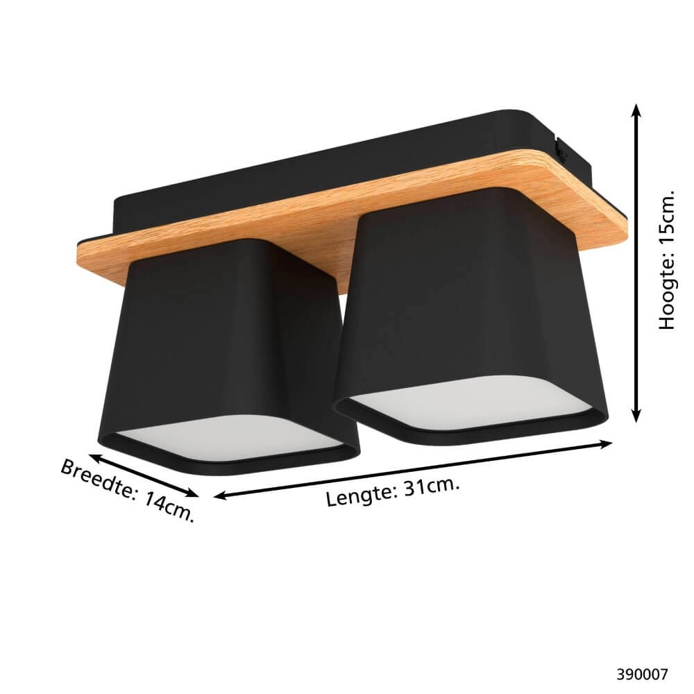 2-light ceiling lamp Ruscio Stars of Light 9008606220793