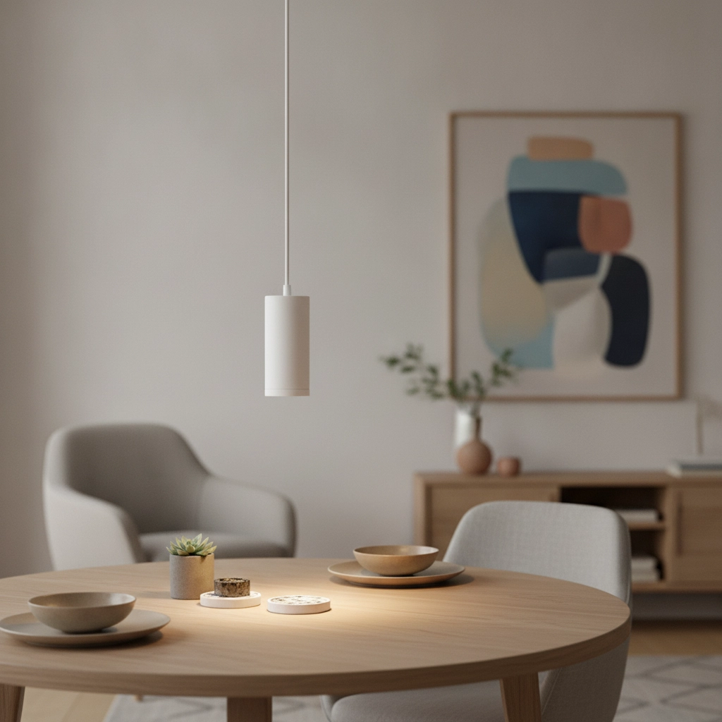 Design pendant lamp Milano white 15cm