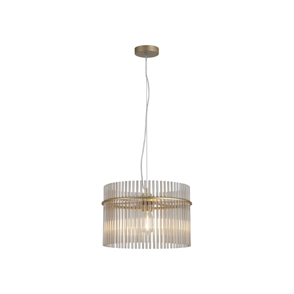 Pendant lamp Swizzle Ø 40cm gold