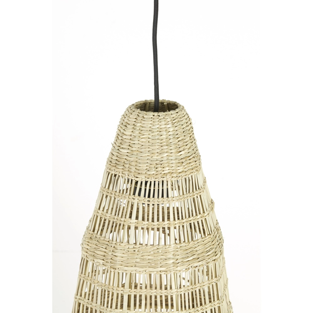 Seagrass pendant lamp Latika 52cm high - 1x E27 Light & Living 8717807644048