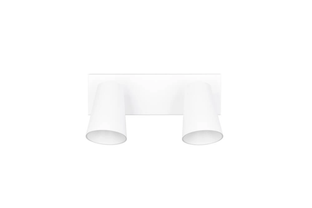 Double surface-mounted spotlight Sharp white Trio 4017807613070