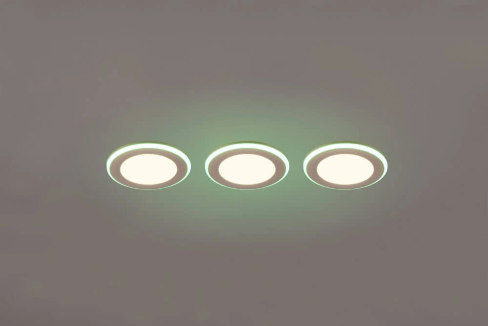 White recessed spotlights Argus set of 3 Trio 4017807574494