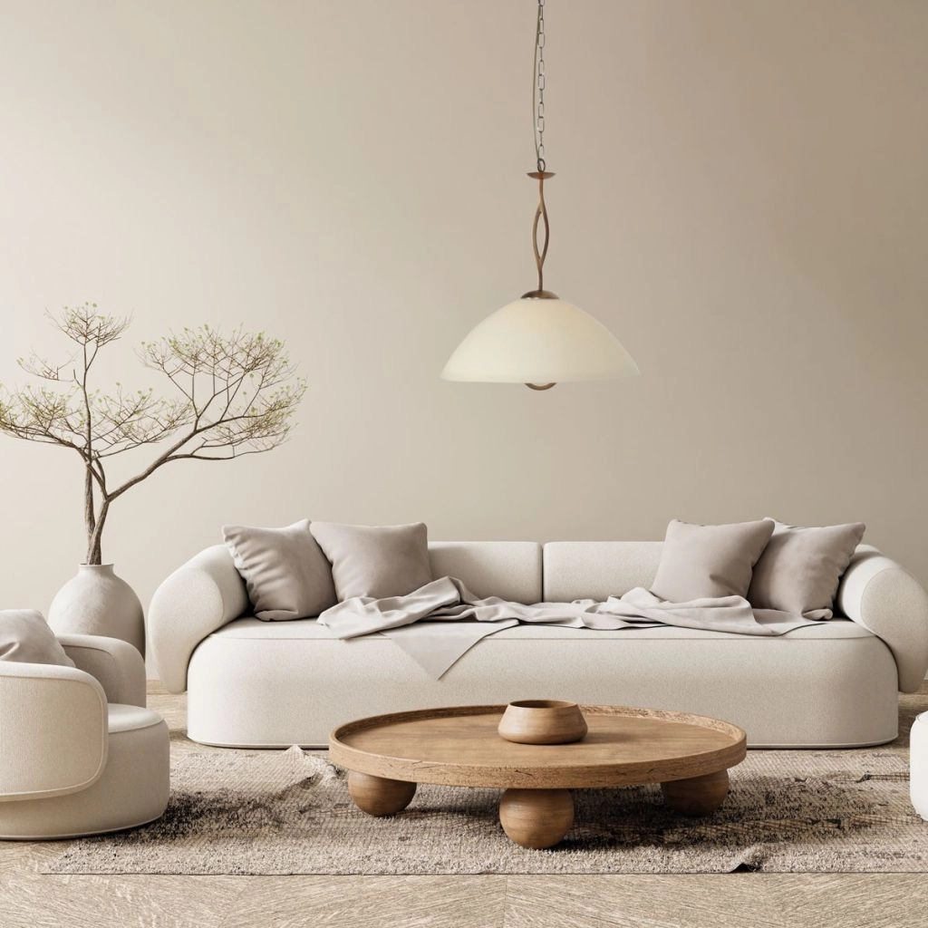 Classic pendant lamp Anthea 1-light bronze Steinhauer 8712746180220