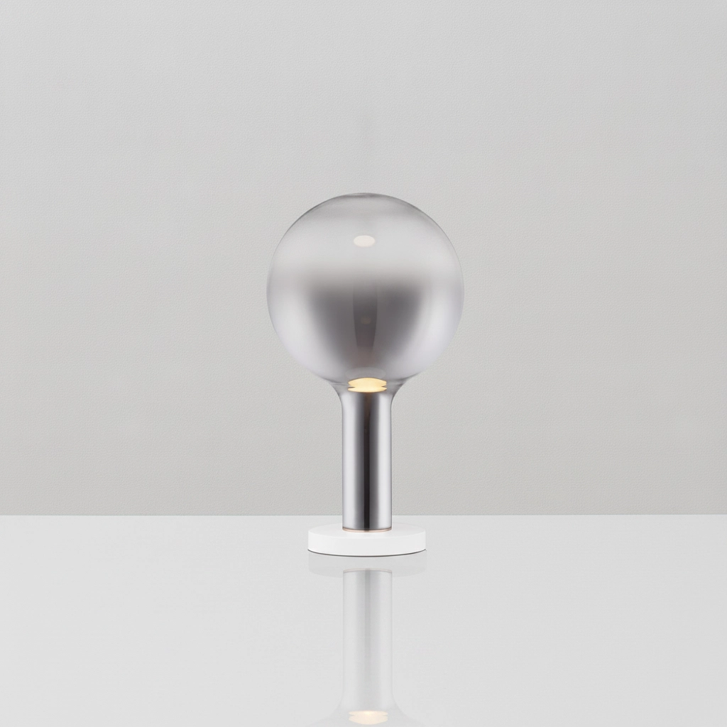 Table lamp Nostos smoke glass