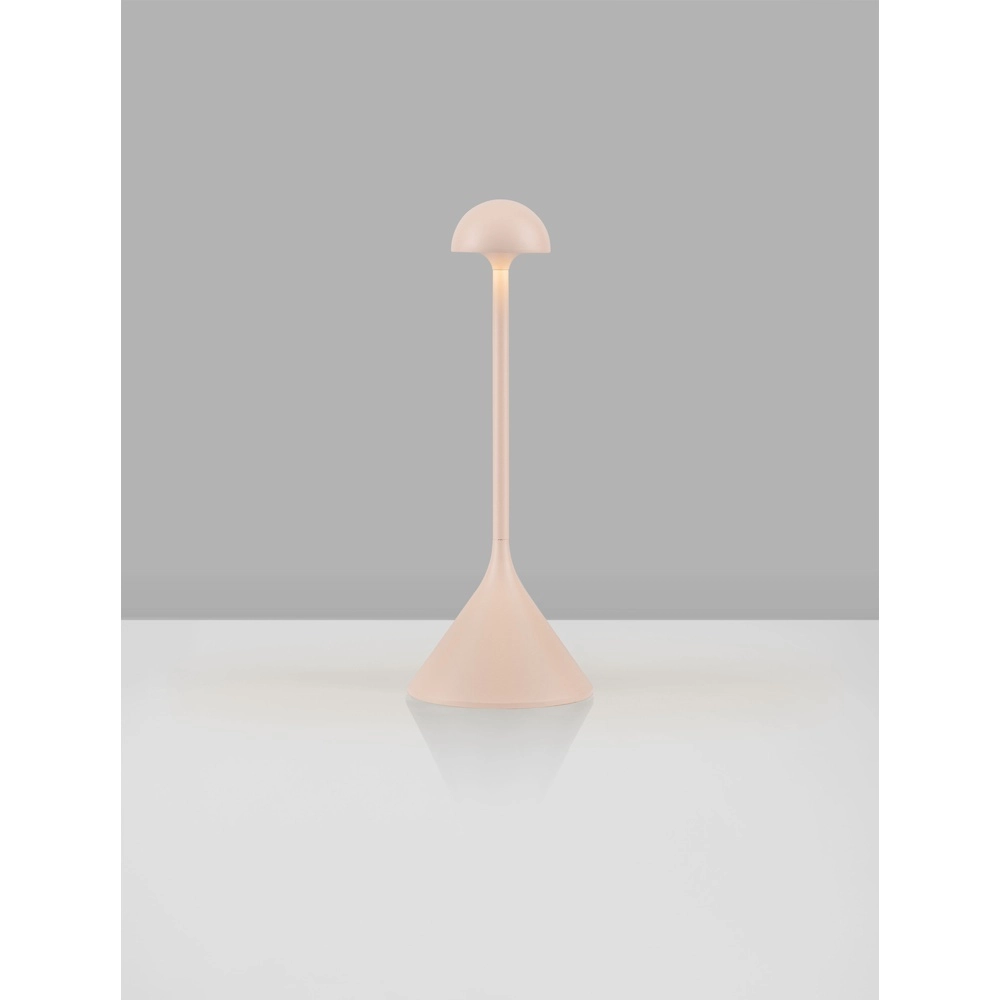 Table lamp Dalt sand brown rechargeable with USB Lyora 5212017477064