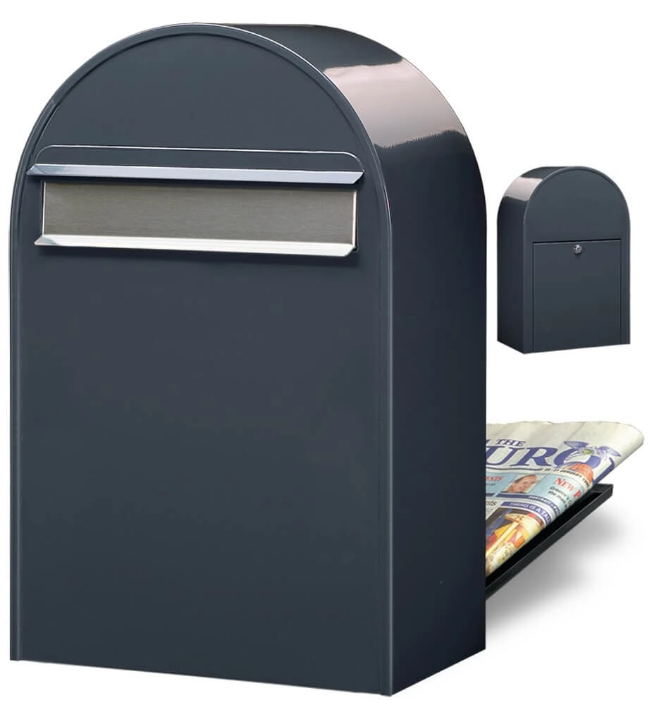 Mailbox Classic B 7016 i Dark grey