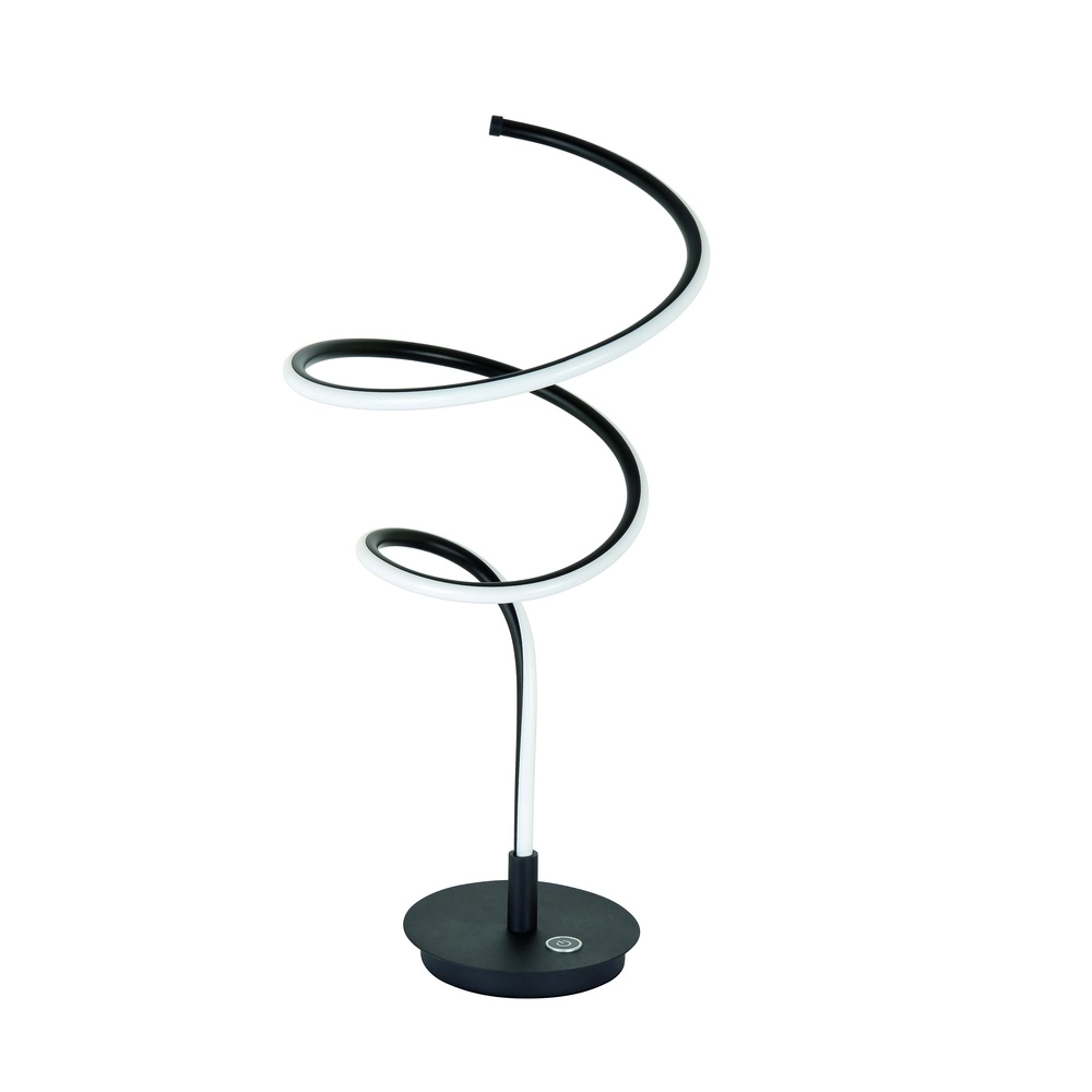 Design table lamp Curle black Ø 27cm