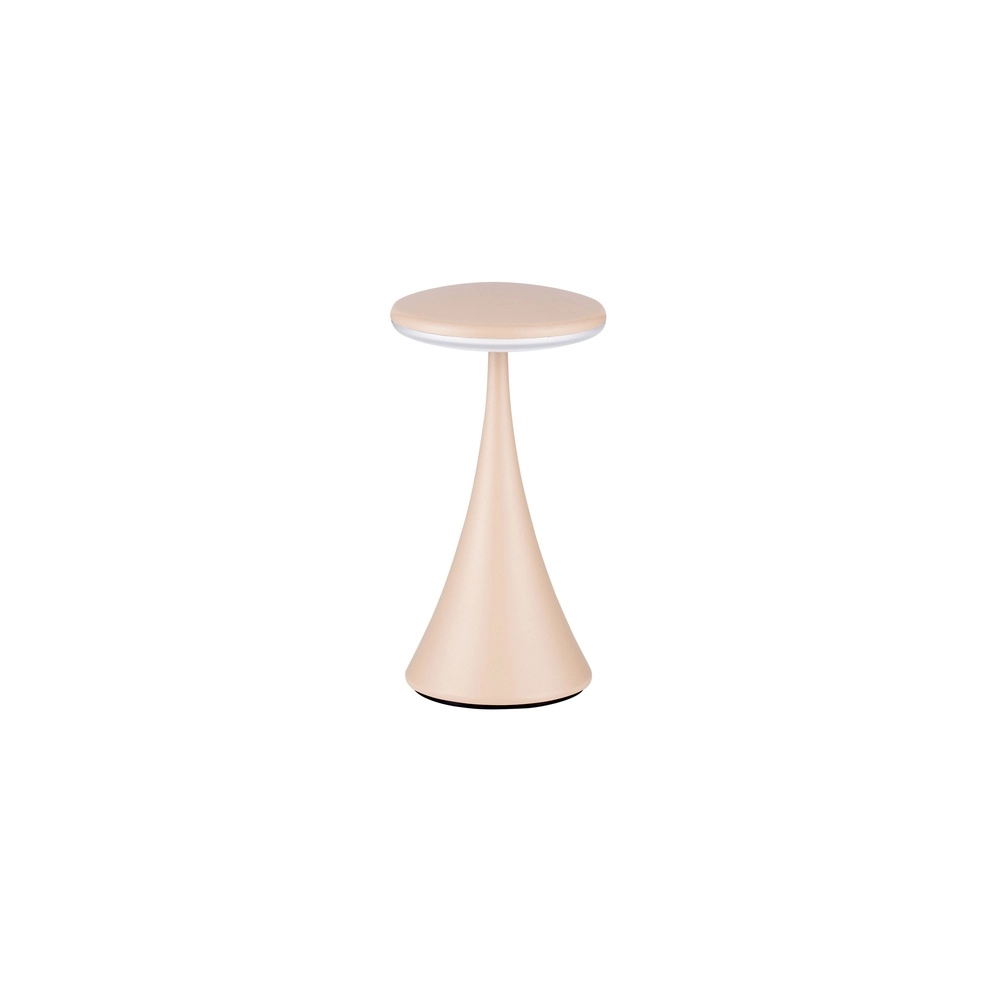 Table lamp Elbo sand brown rechargeable with USB Lyora 5212017476968