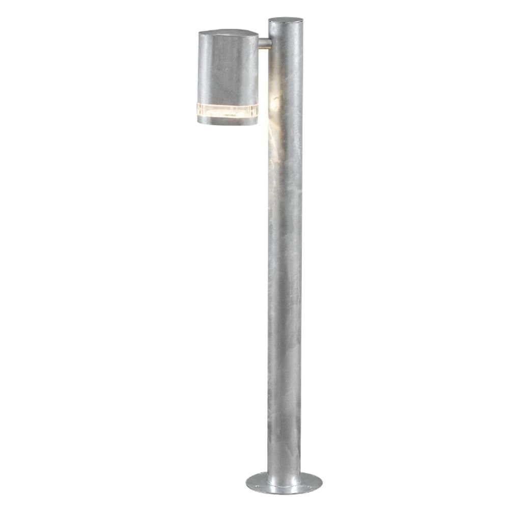 Garden spotlight Modena 70cm zinc grey