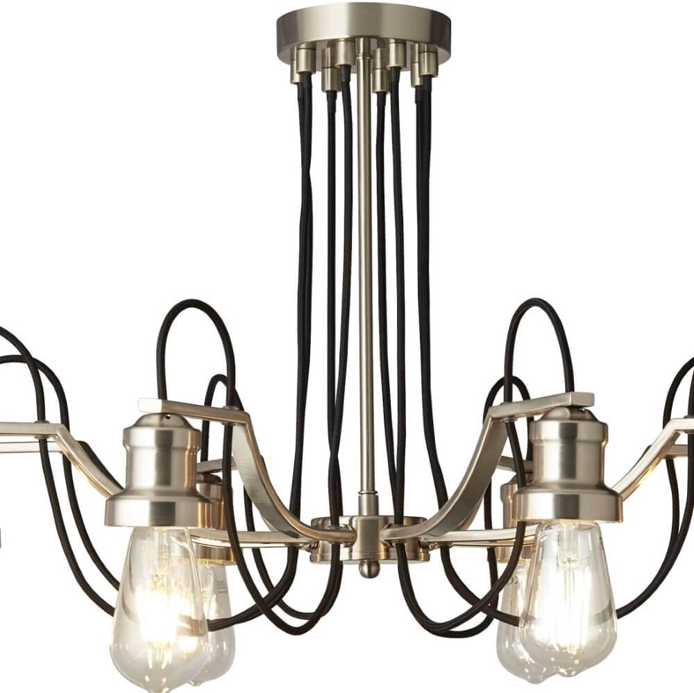 Industrial pendant lamp Olivia Ø 70cm Searchlight 5053423193014