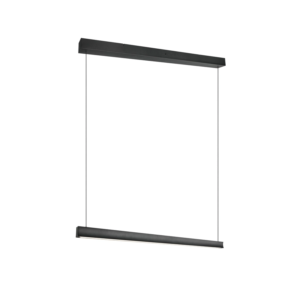 Pendant lamp Wallace black Trio 4017807660159