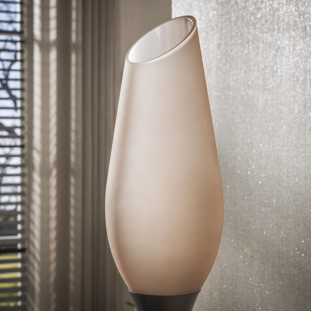 Glass floor lamp Cocoon 3x E27 - 168cm - frosted glass Lyora 8716803511873