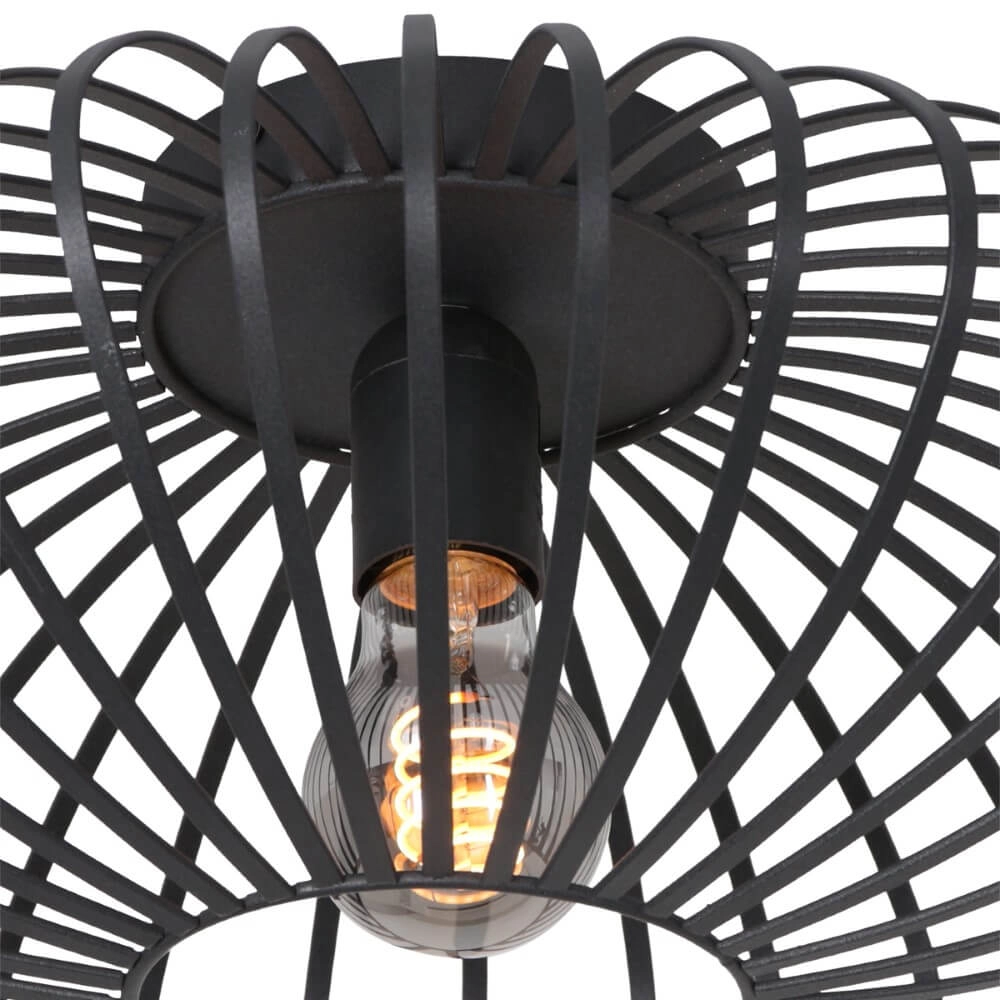Wire ceiling lamp Dunbar Ø 40cm Steinhauer 8712746146721