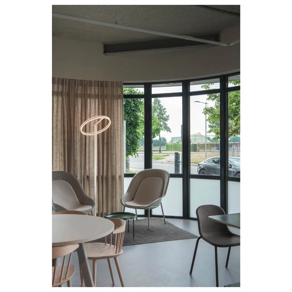 Black designer floor lamp One Straight SLV 4024163265522
