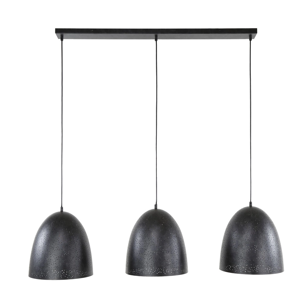 Dining room pendant lamp Kosmos 3L - E27 - Charcoal Lyora 8716803512221