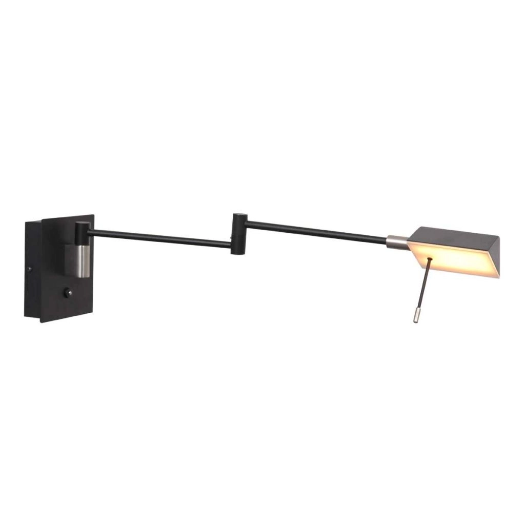 Wall reading lamp Retina Black Steinhauer 8712746165104