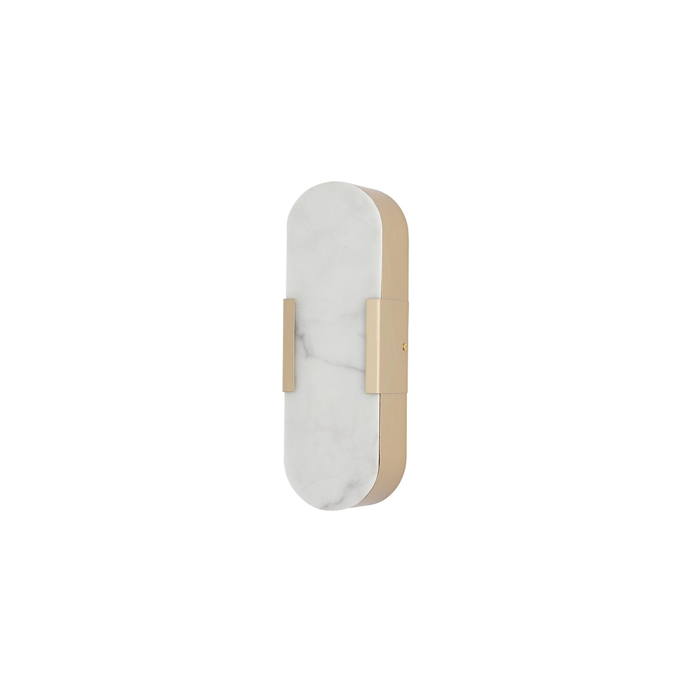 Wall lamp Opaline gold 35cm Searchlight 5053423300733