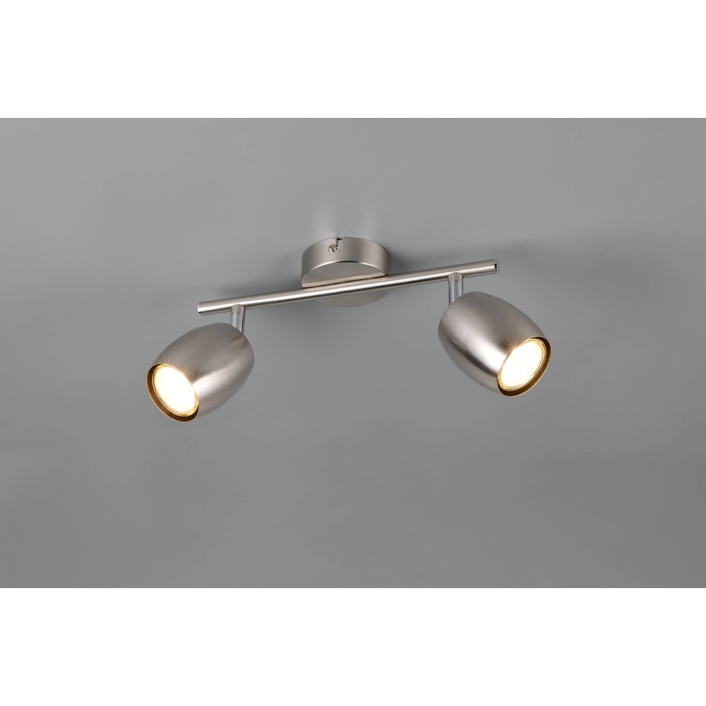 Ceiling lamp Nancy 2-light nickel Trio 4017807656688