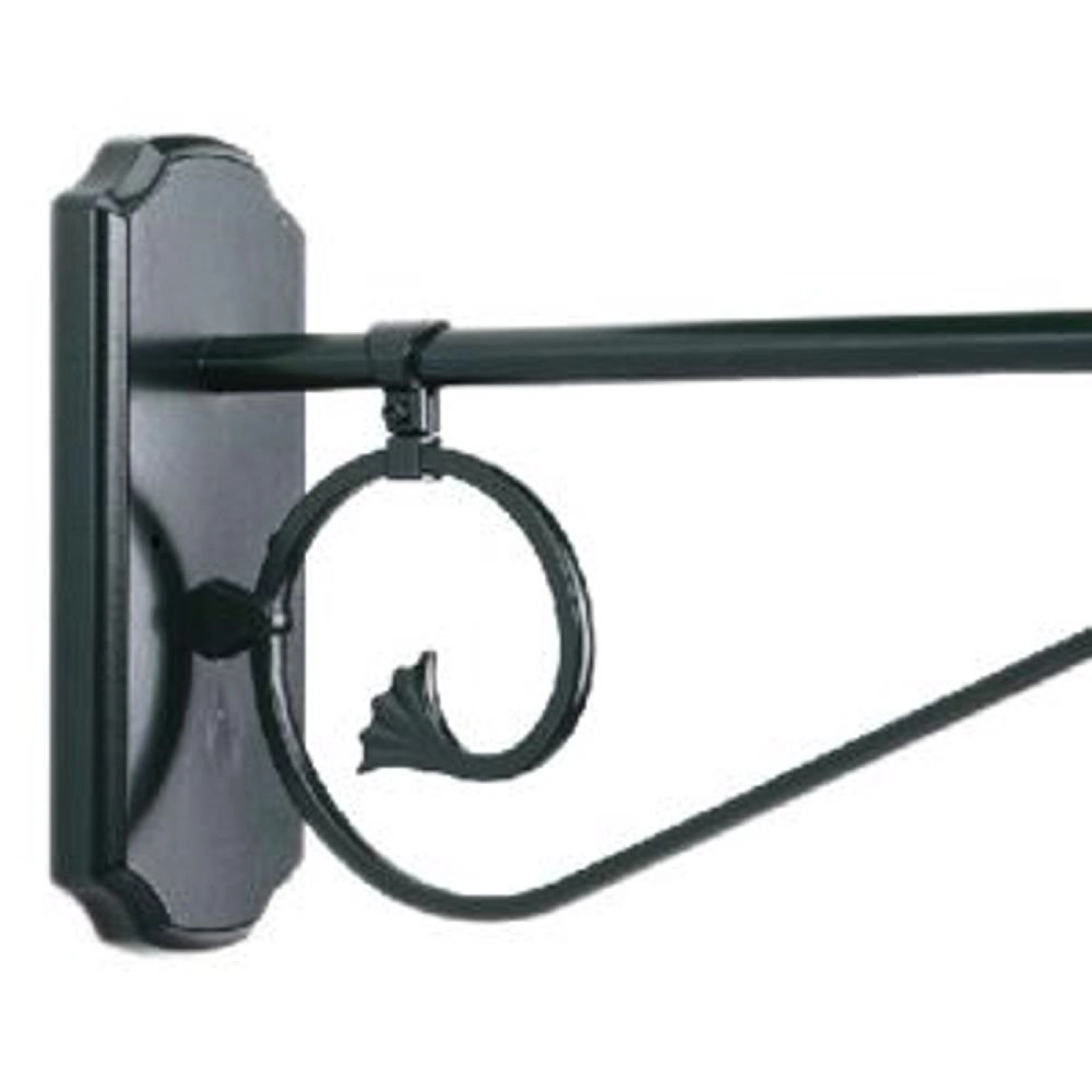 Rustic outdoor lamp Louvre black KS Verlichting 8714732725149
