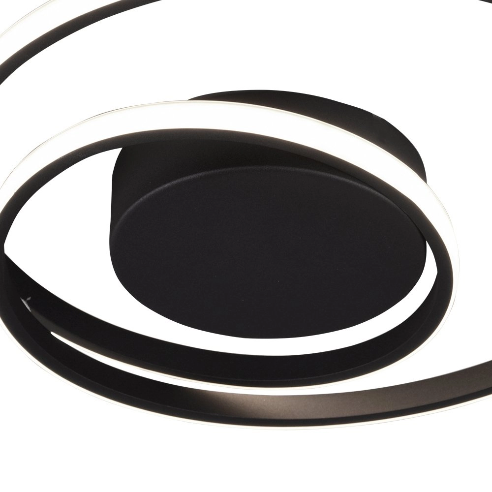 Modern ceiling lamp Zibal Ø 39 cm Trio 4017807442137