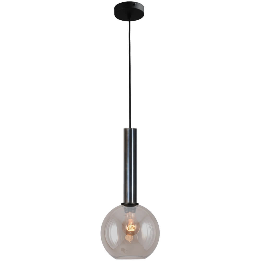 Hanging lamp Ø 20cm Bella 2 Dappled oil with gold glass