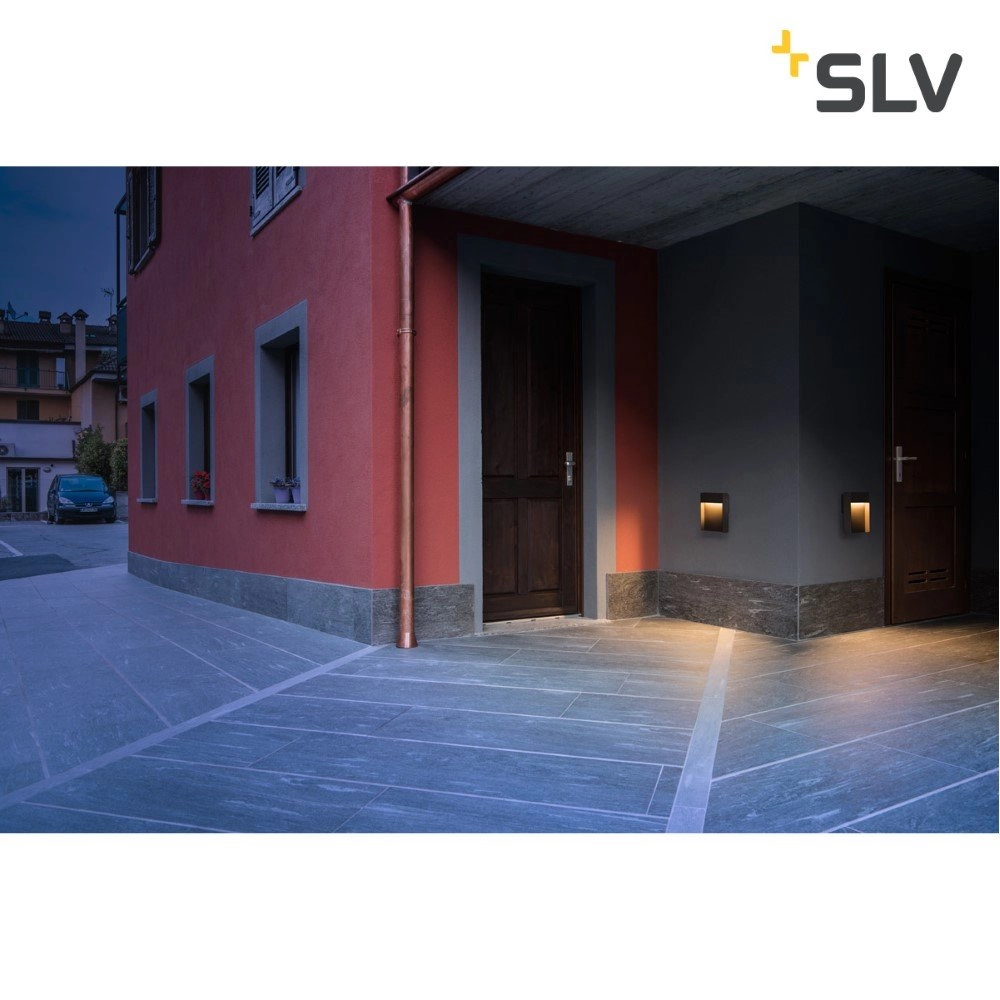 Led wall light Flatt SLV 4024163231466