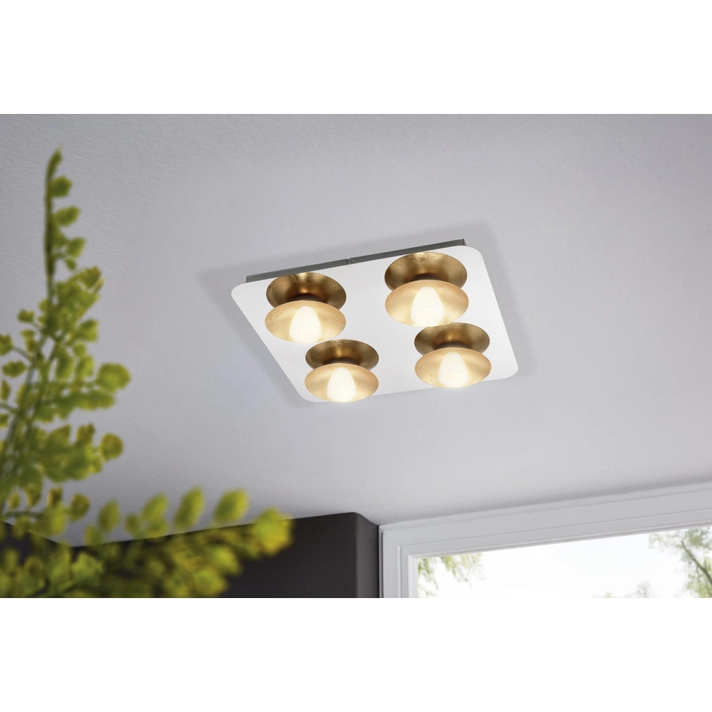 Ceiling lamp Torano 4-light chrome Eglo 9002759975241