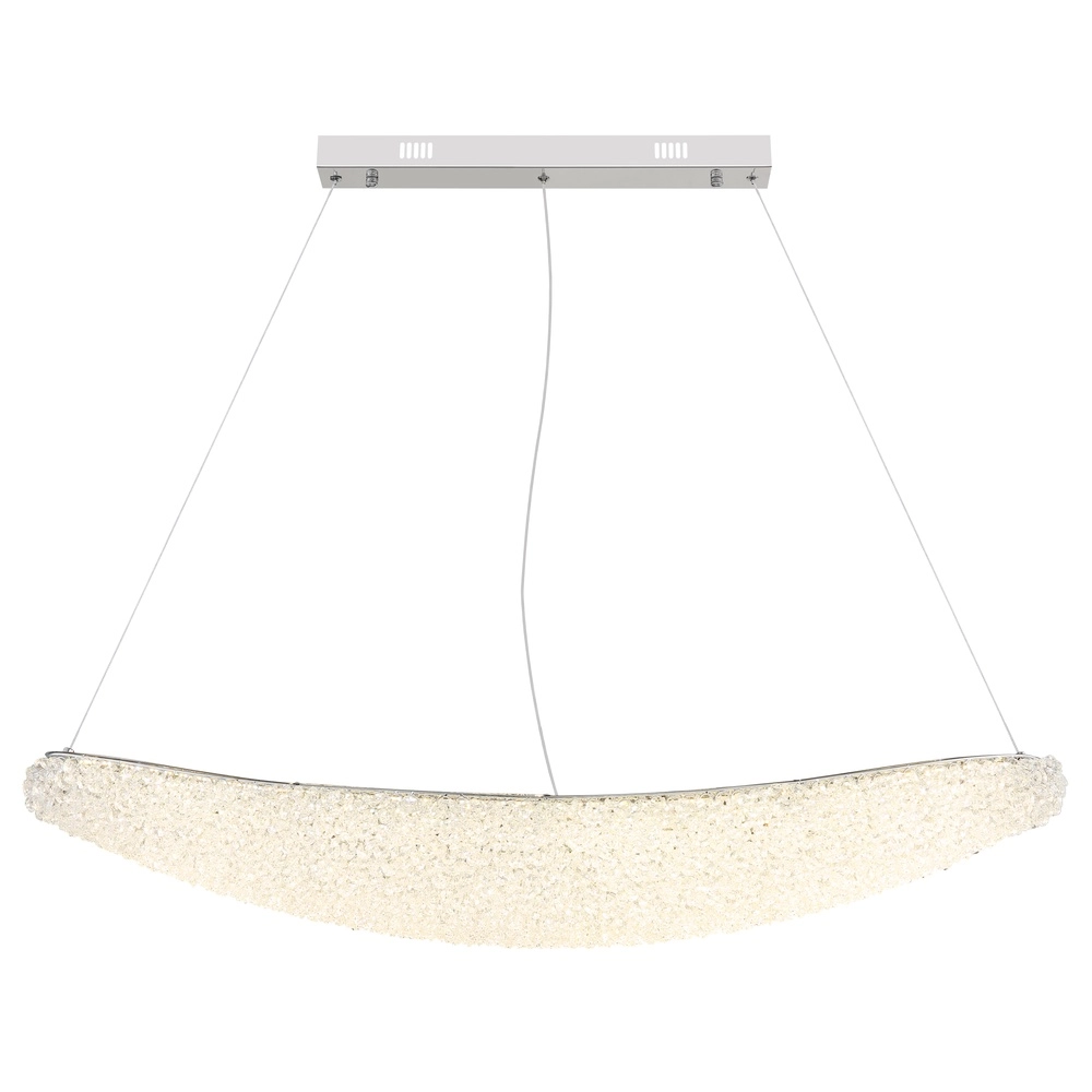 Pendant lamp Kristalla chrome Globo 9007371566785