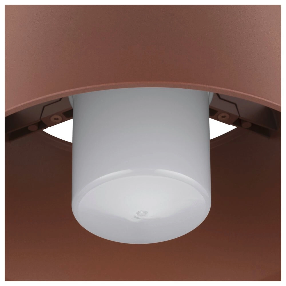 Porch ceiling lamp Photoni rust brown - Ø 25cm SLV 4024163280990