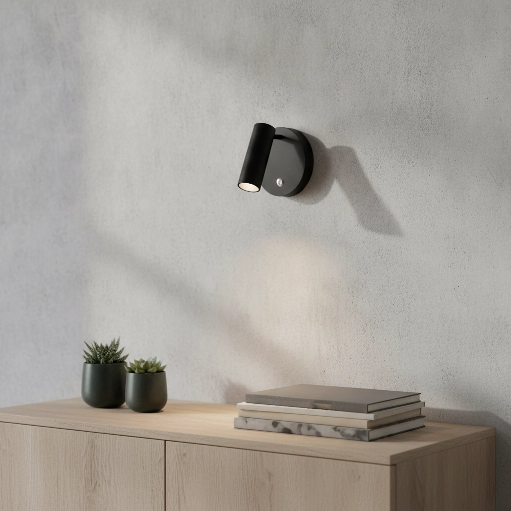 Design wall lamp Umberto black