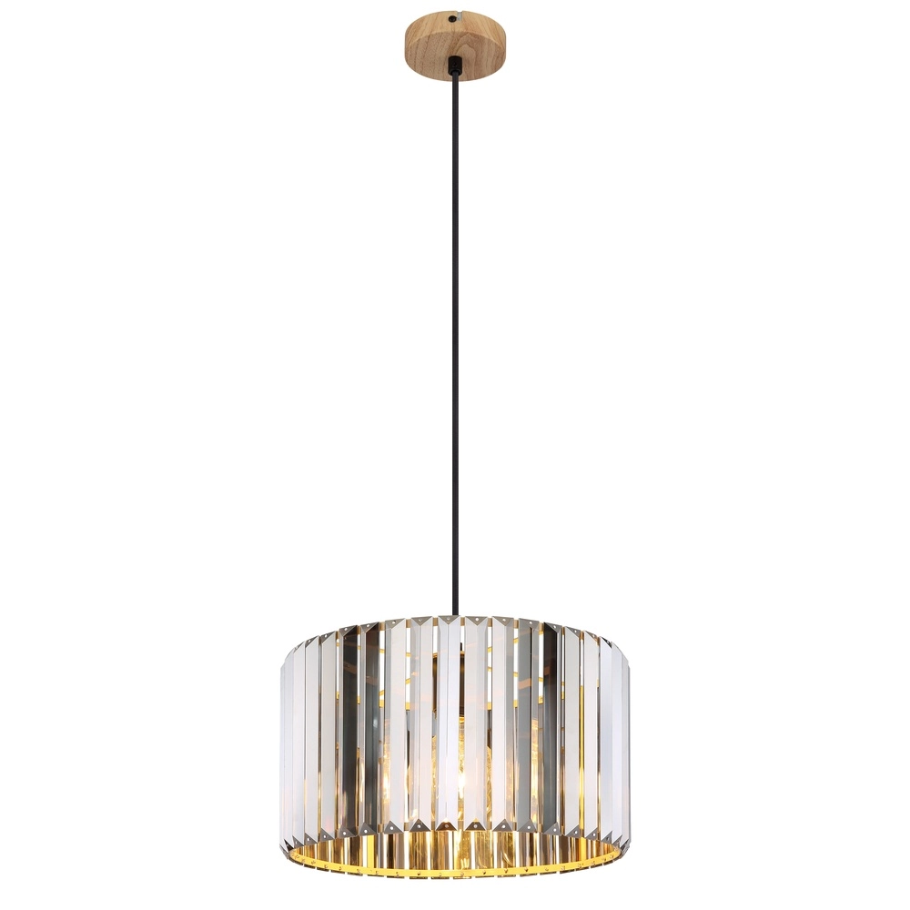 Pendant lamp Run wood Ø 35cm
