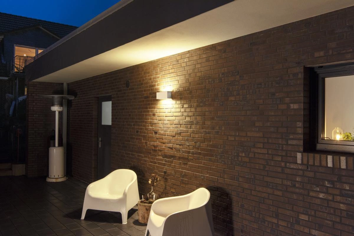 Large LED wall lamp Sitra L White SLV 4024163252522