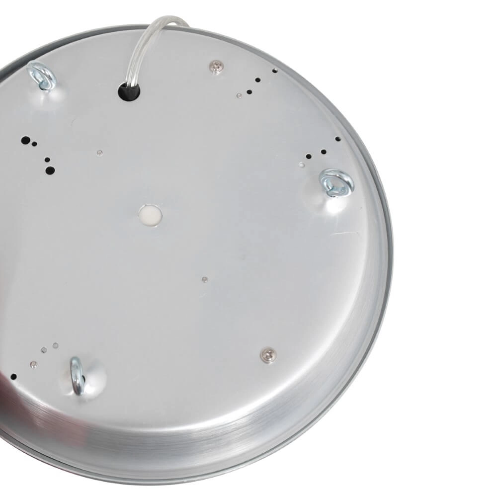 LED hanging lamp Ringlede Ø 48cm metal gray Steinhauer 8712746135213