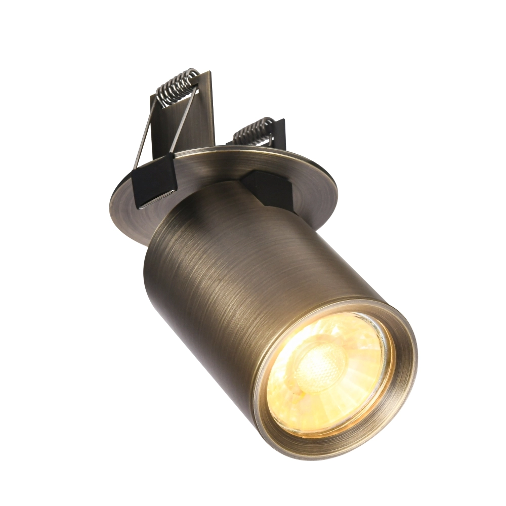 Antique bronze spotlight Parma adjustable aluminium