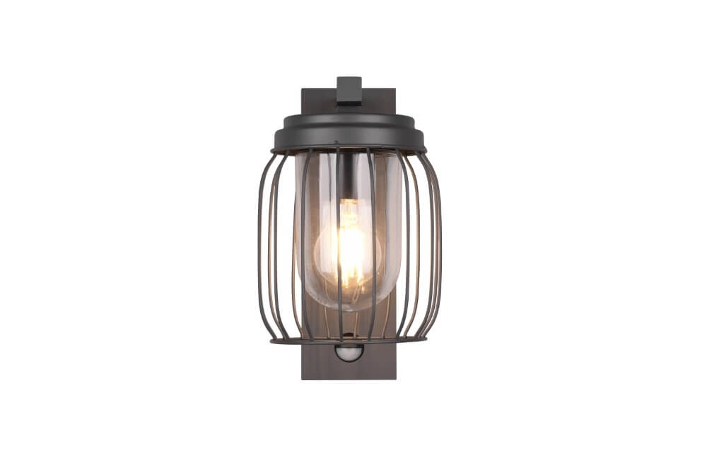 Wall lamp Tuela with motion sensor anthracite Trio 4017807506143