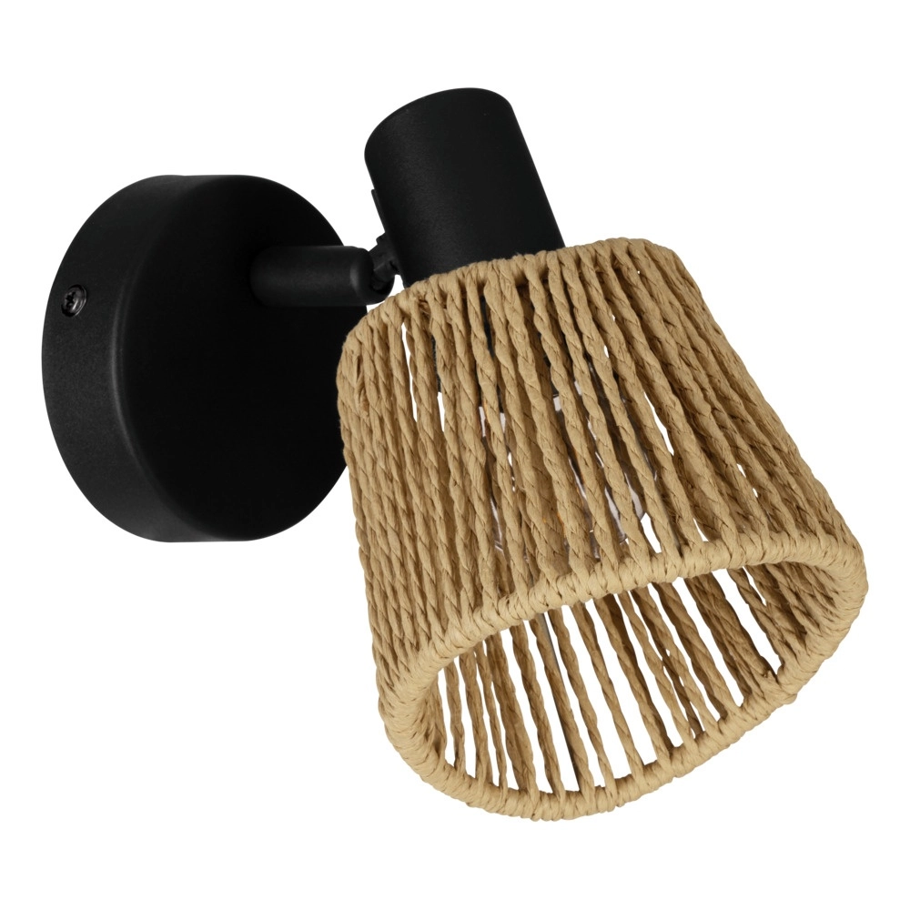 Rattan wall lamp Keelby ankle