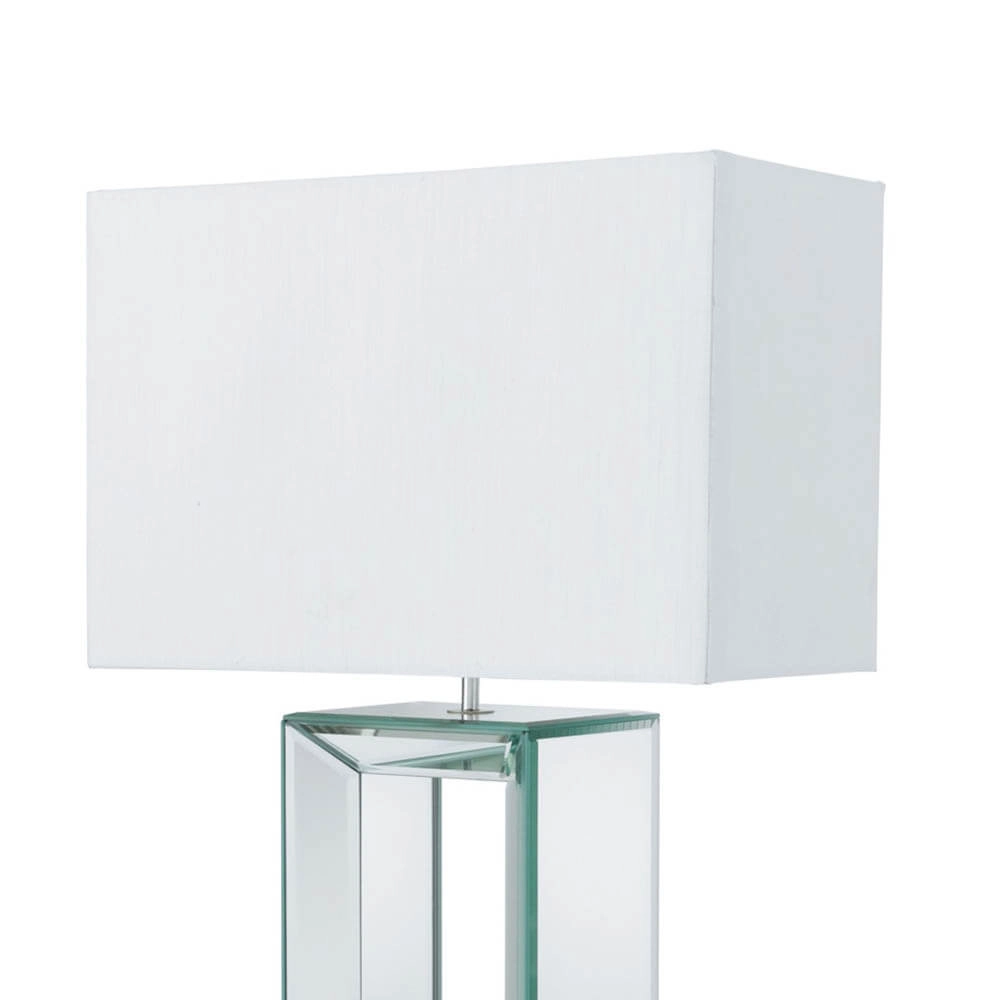Table lamp Mirror white with mirror glass Searchlight 5013874416674