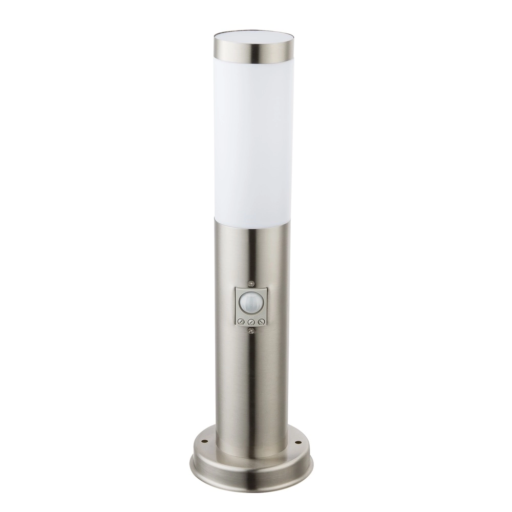 Garden lamp Boston Led Stainless steel with white and sensor Globo 9007371311972