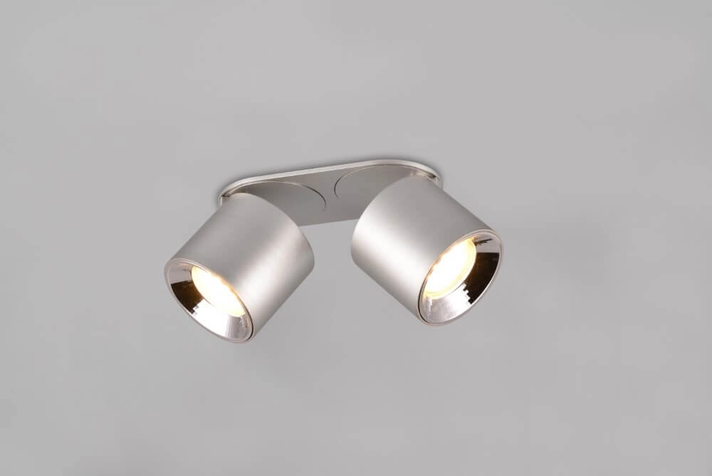 Ceiling light Guayana 2-light nickel Trio 4017807573978