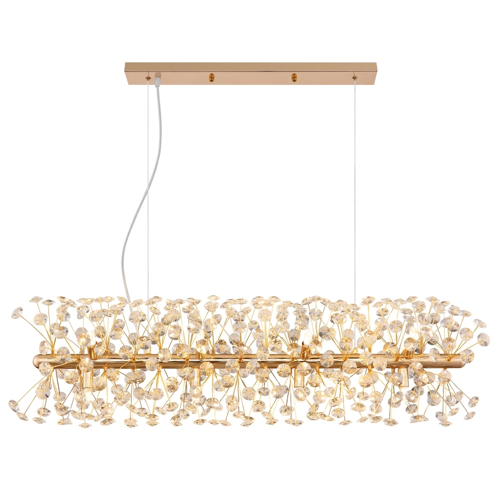 Pendant lamp Katrina gold 90cm Globo 9007371478316