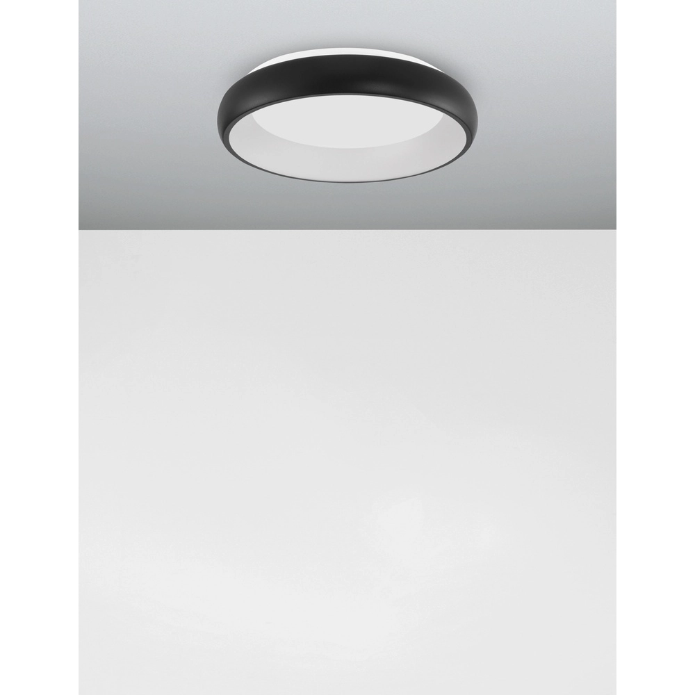 Ceiling lamp Albi black Ø 41cm Lyora 5212017419514