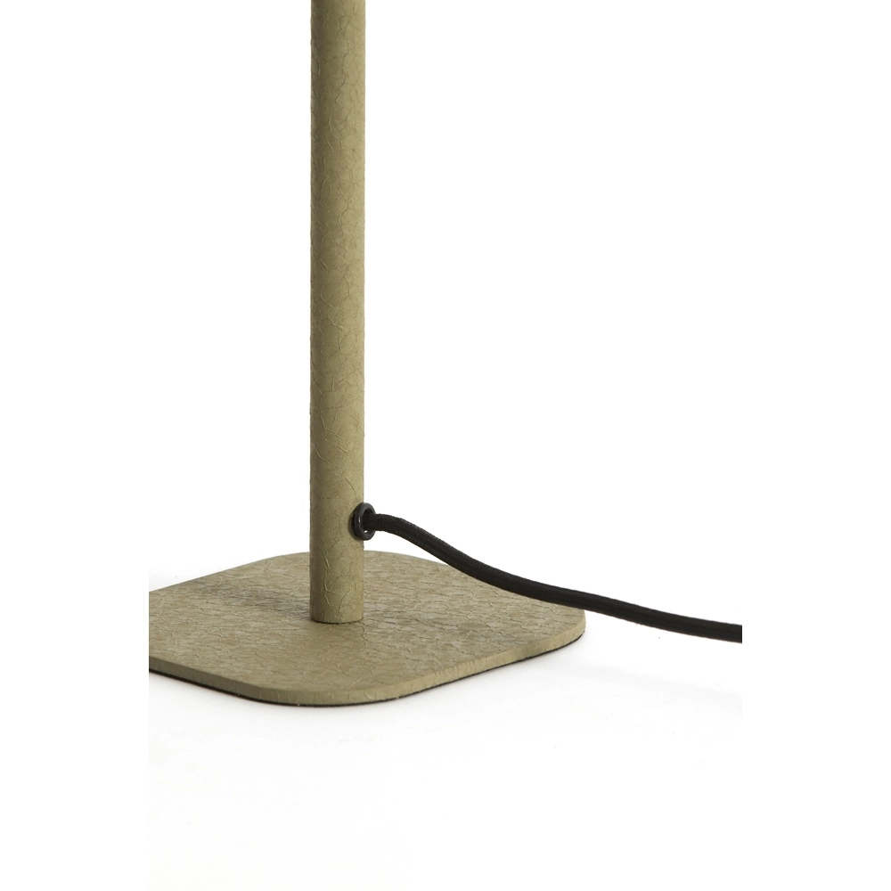 Bedside Lamp Elenie 13x13cm - matte olive green Light & Living 8717807818661