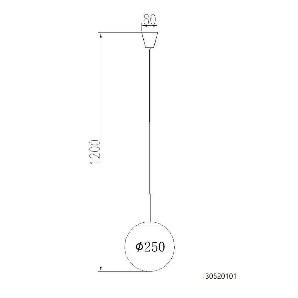 Design pendant lamp Kop nickel Globo 9007371510993