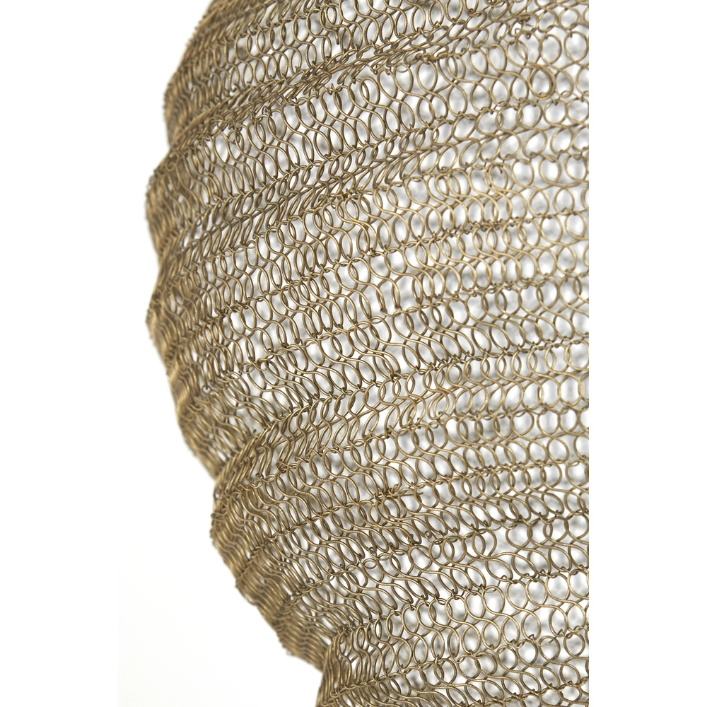 Mesh pendant lamp Nina Ø 38cm - antique bronze Light & Living 8717807175344