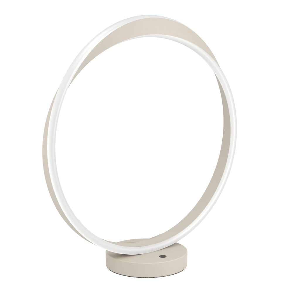 Design table lamp Camerota sand brown
