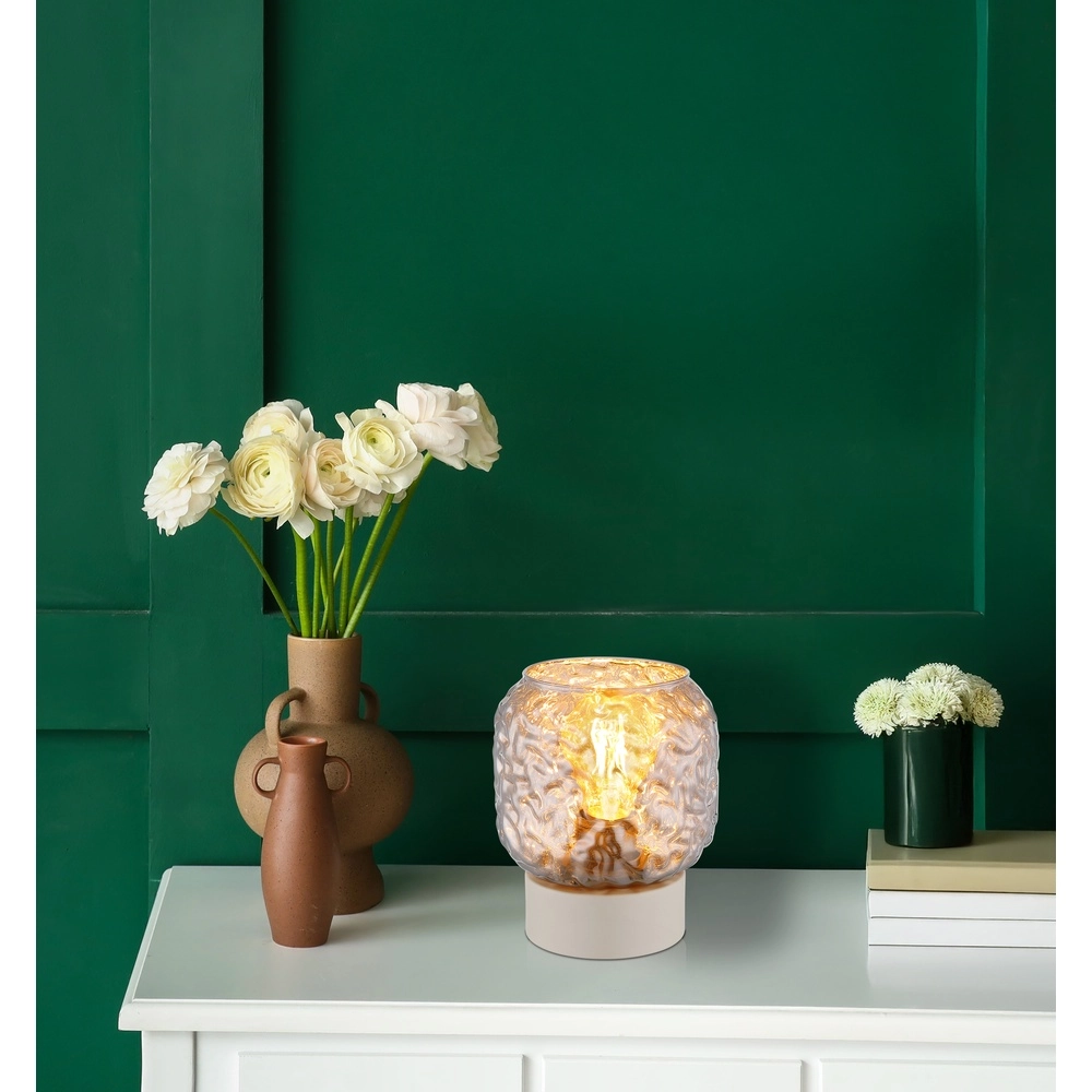 Table lamp Antonio sand brown Globo 9007371566723