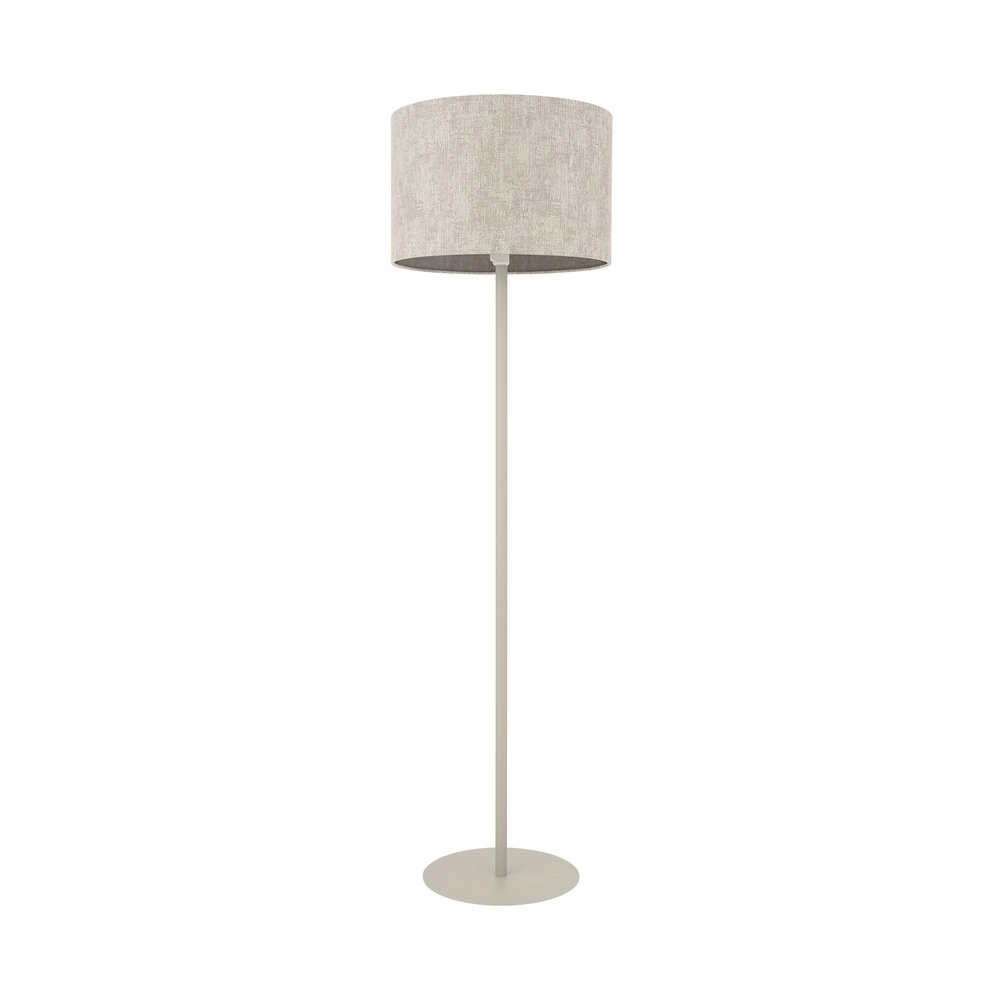 Floor lamp Cedro sand brown Ø 46cm
