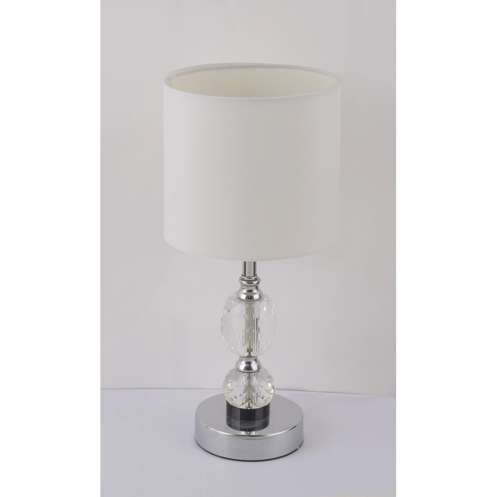 Classic table lamp Bronn chrome 47cm Globo 9007371382361